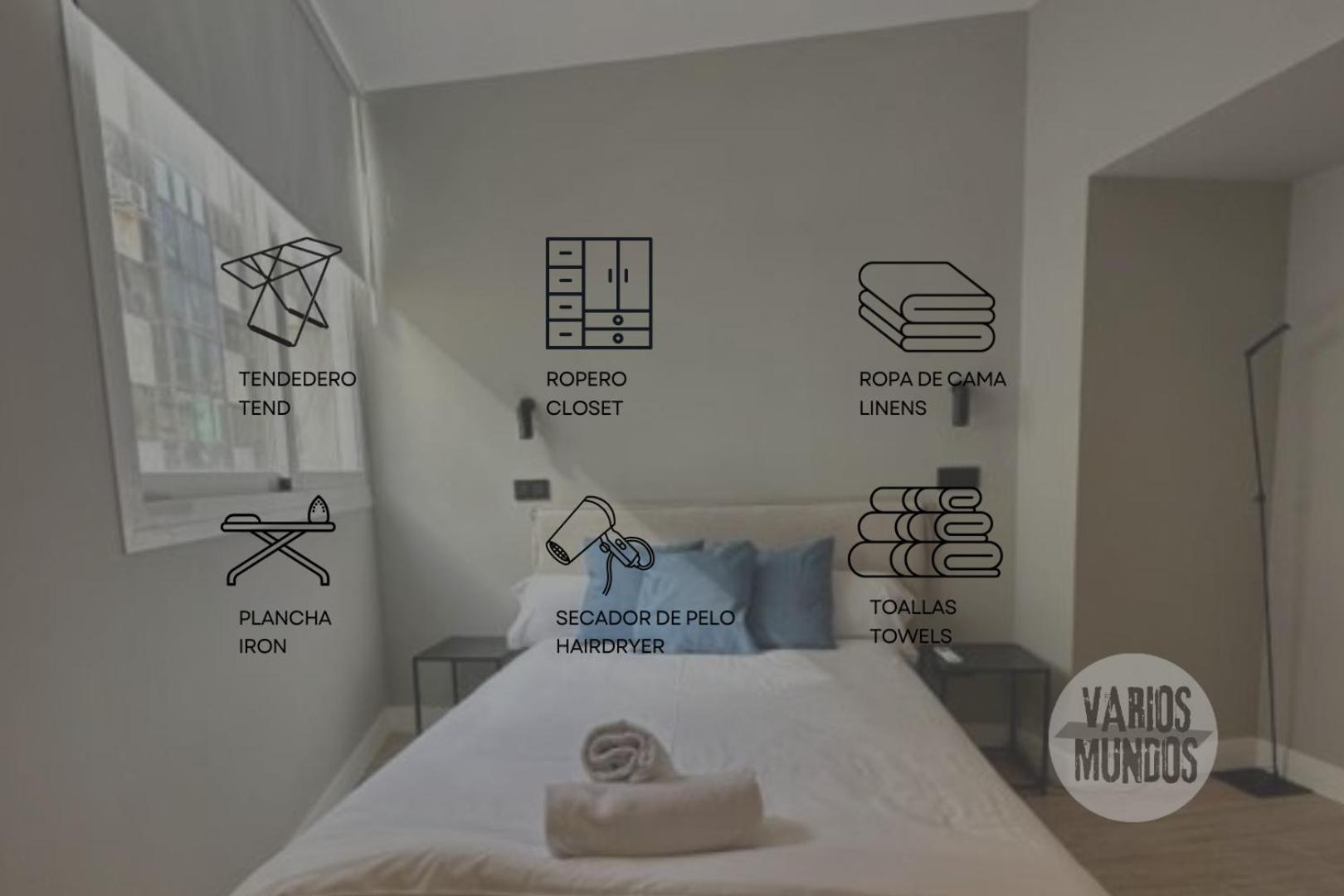 Central Apt De 2Hab Para 5Pax En Calle Silva E2 Μαδρίτη Εξωτερικό φωτογραφία