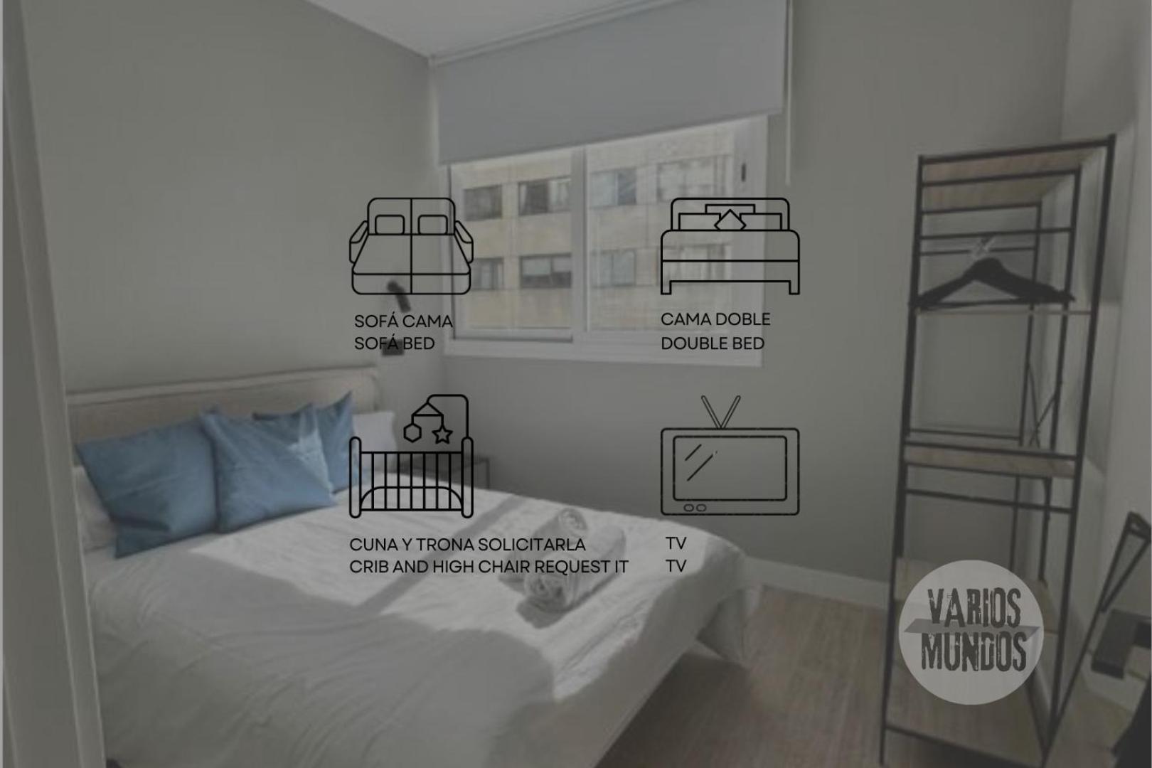 Central Apt De 2Hab Para 5Pax En Calle Silva E2 Μαδρίτη Εξωτερικό φωτογραφία